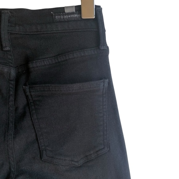 COH The Rocket High Rise Skinny Jeans Size 24 Premium Black Denim - Picture 15 of 15